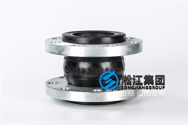 南京实验室气体标准装置上用DN100不锈钢橡胶软接头